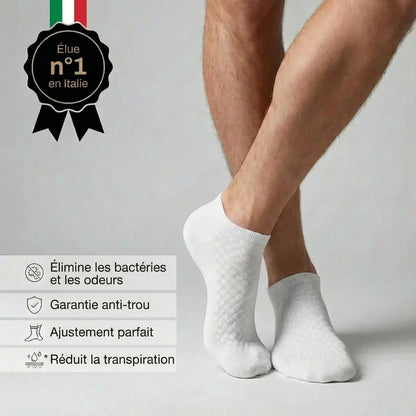 CHAUSSETTES KLAVE COURTES EN FIBRE DE BAMBOU PREMIUM