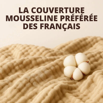 Couverture en mousseline douce