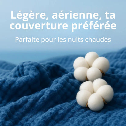 Couverture en mousseline douce