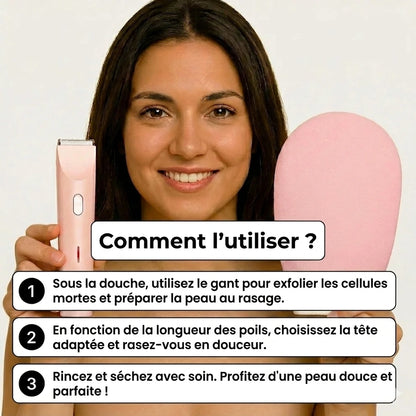 RASOIR 2 EN 1 MAILLOT & CORPS KLAVE™