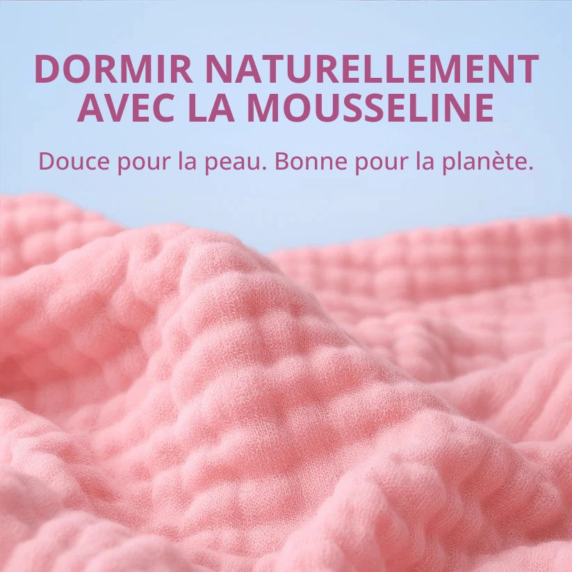 Couverture en mousseline douce