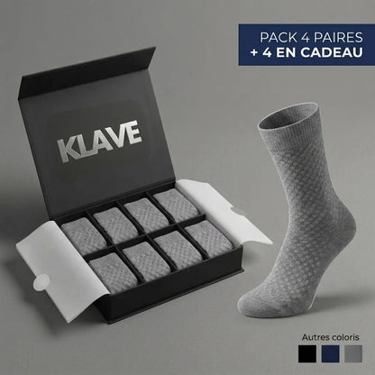CHAUSSETTES KLAVE MI-MOLLET EN FIBRE DE BAMBOU PREMIUM