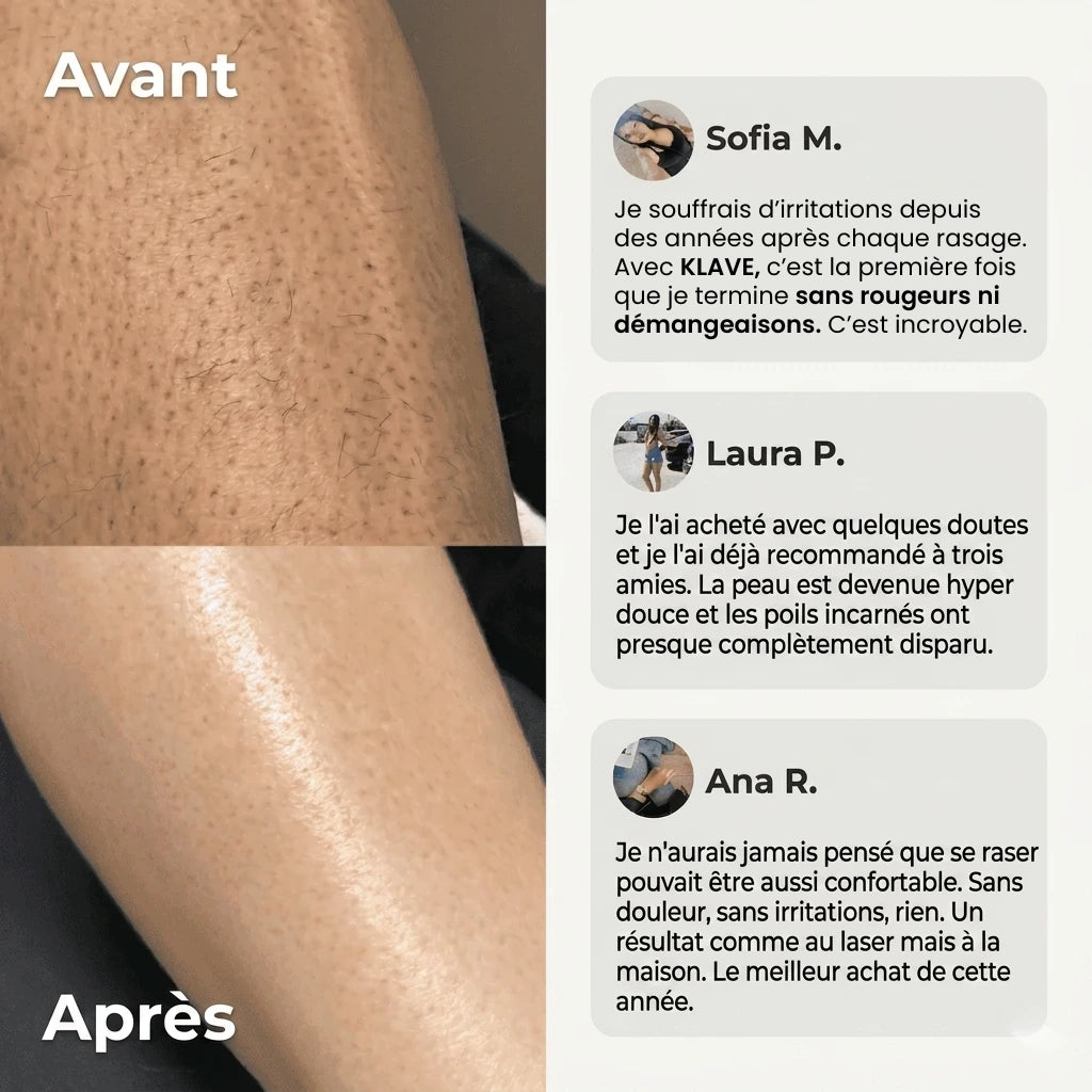 RASOIR 2 EN 1 MAILLOT & CORPS KLAVE™