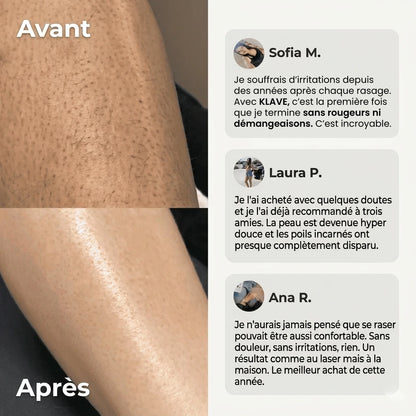 RASOIR 2 EN 1 MAILLOT & CORPS KLAVE™