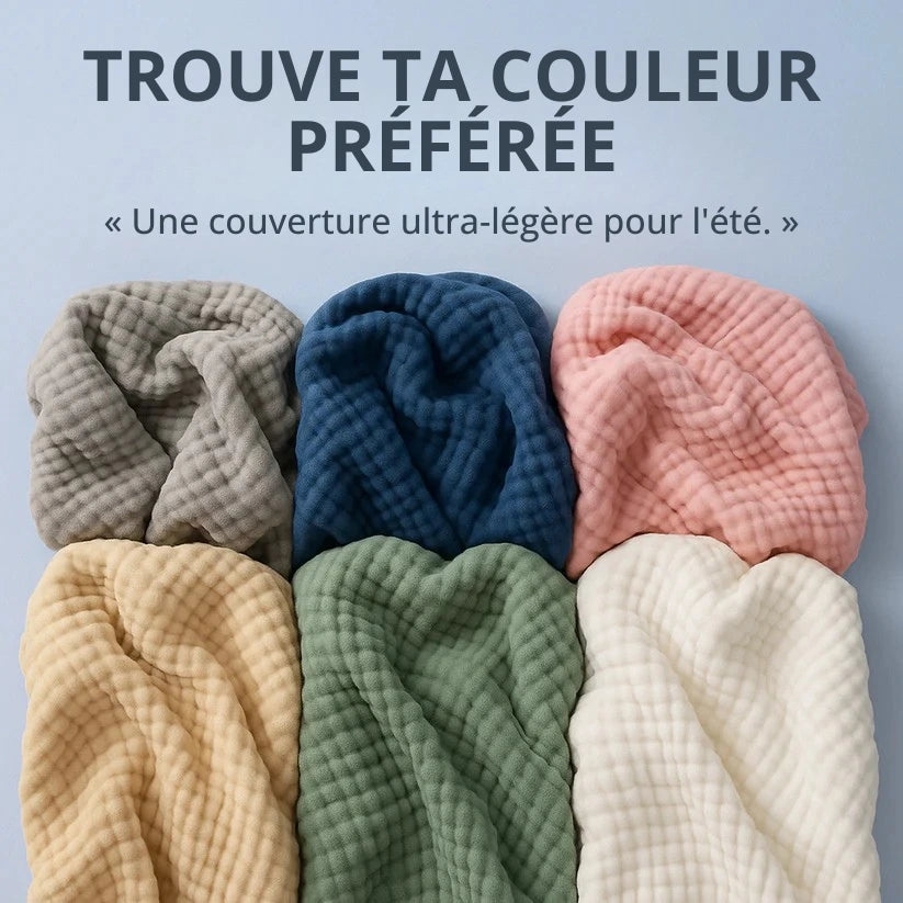Couverture en mousseline douce