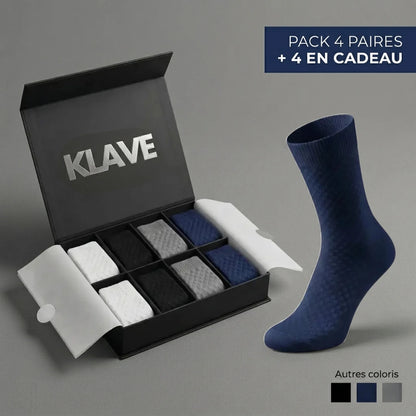 CHAUSSETTES KLAVE MI-MOLLET EN FIBRE DE BAMBOU PREMIUM
