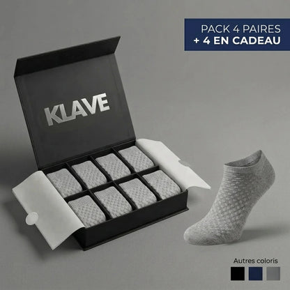 CHAUSSETTES KLAVE COURTES EN FIBRE DE BAMBOU PREMIUM