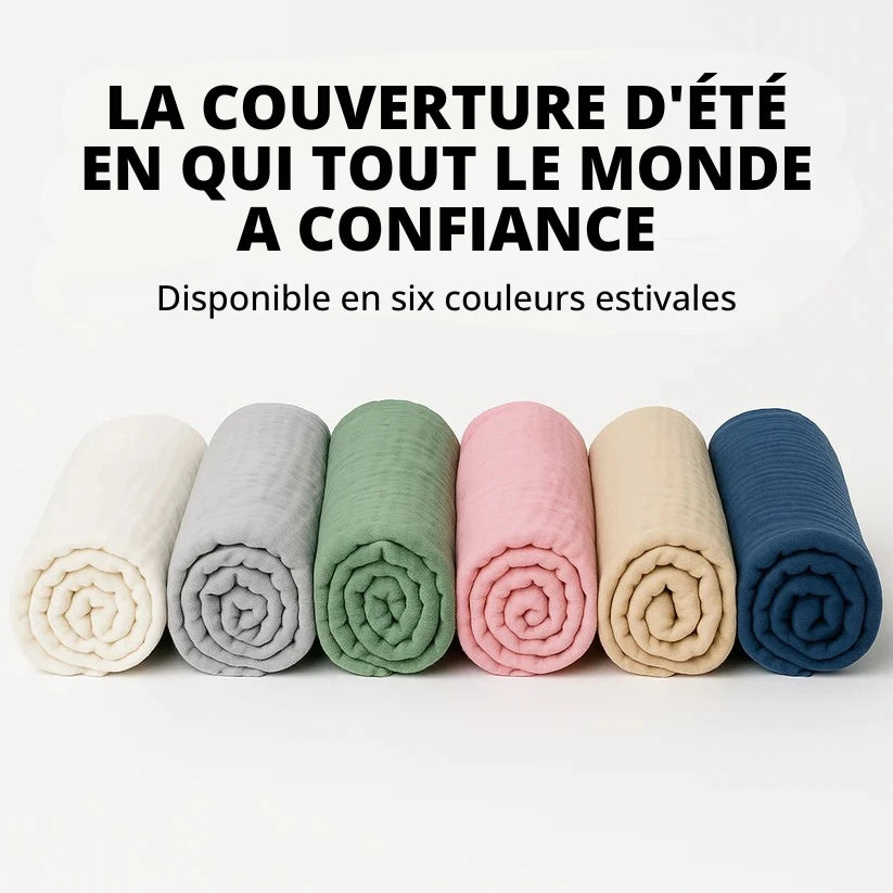 Couverture en mousseline douce