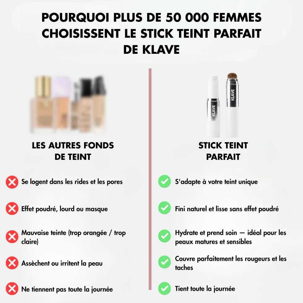 Stick Teint Parfait – Le stick qui redonne de l'éclat aux peaux matures