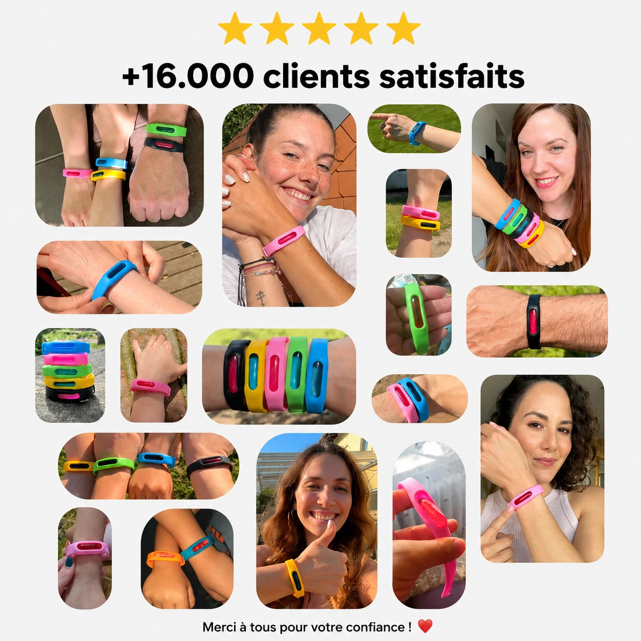 Bracelets anti-moustiques Klave™