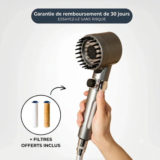 Transforme tes cheveux, ta peau et ta douche avec Aquapure