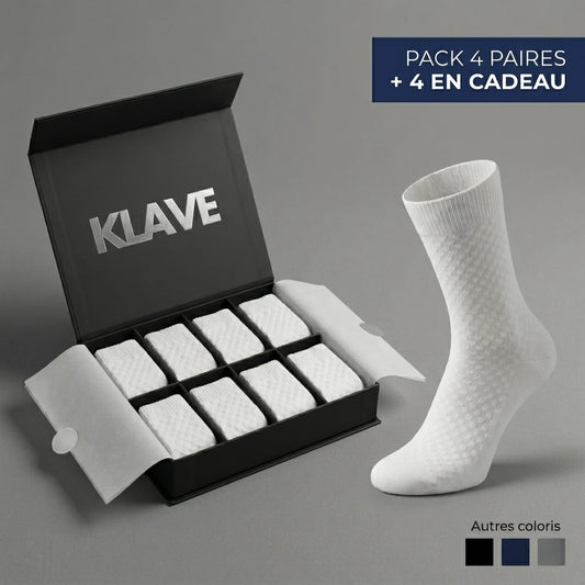 CHAUSSETTES KLAVE MI-MOLLET EN FIBRE DE BAMBOU PREMIUM